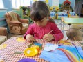Объёмная аппликация - "Радуга-дуга"